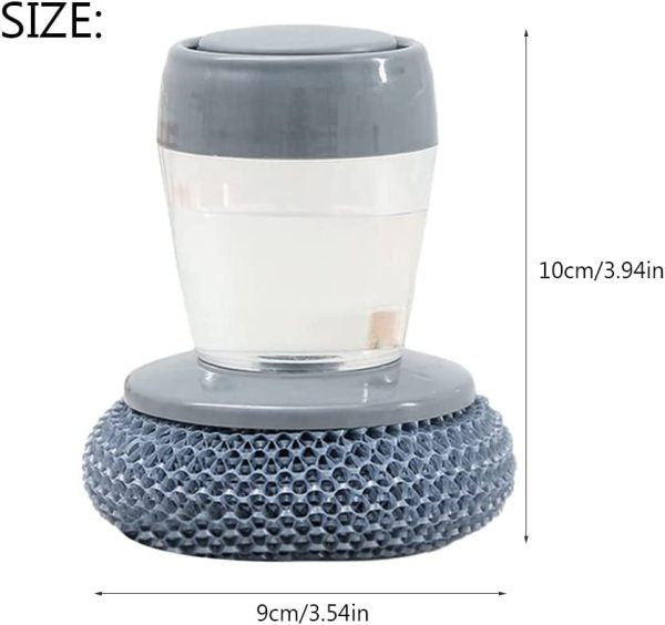 Kitchen Soap Dispenser Scrubber